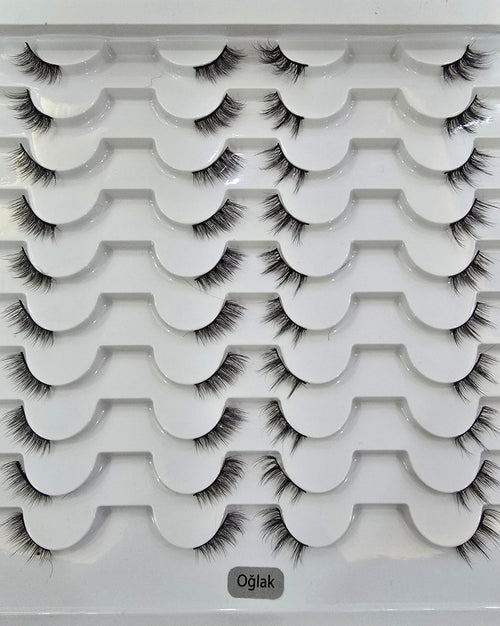 Hexa Lashes™ Oğlak Model Takma Kirpik